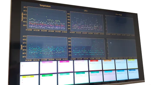 ecran controle cluster