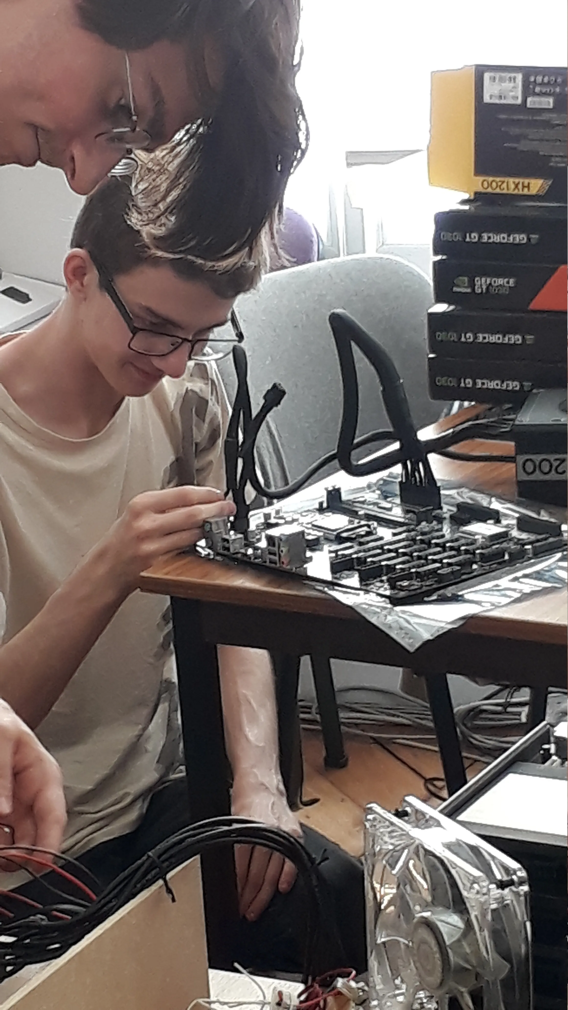 experts au travail