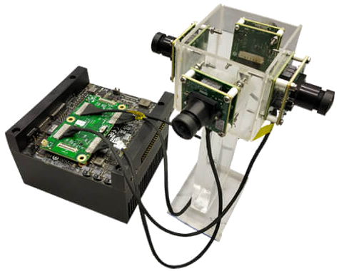 jetson avec quatre cameras