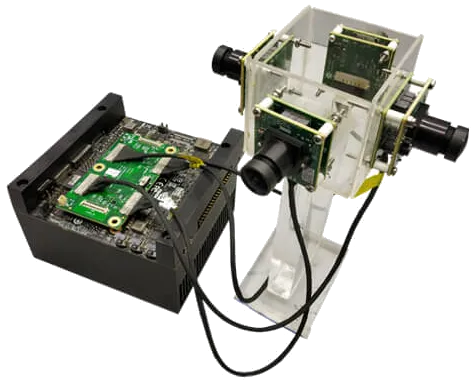 jetson avec quatre cameras